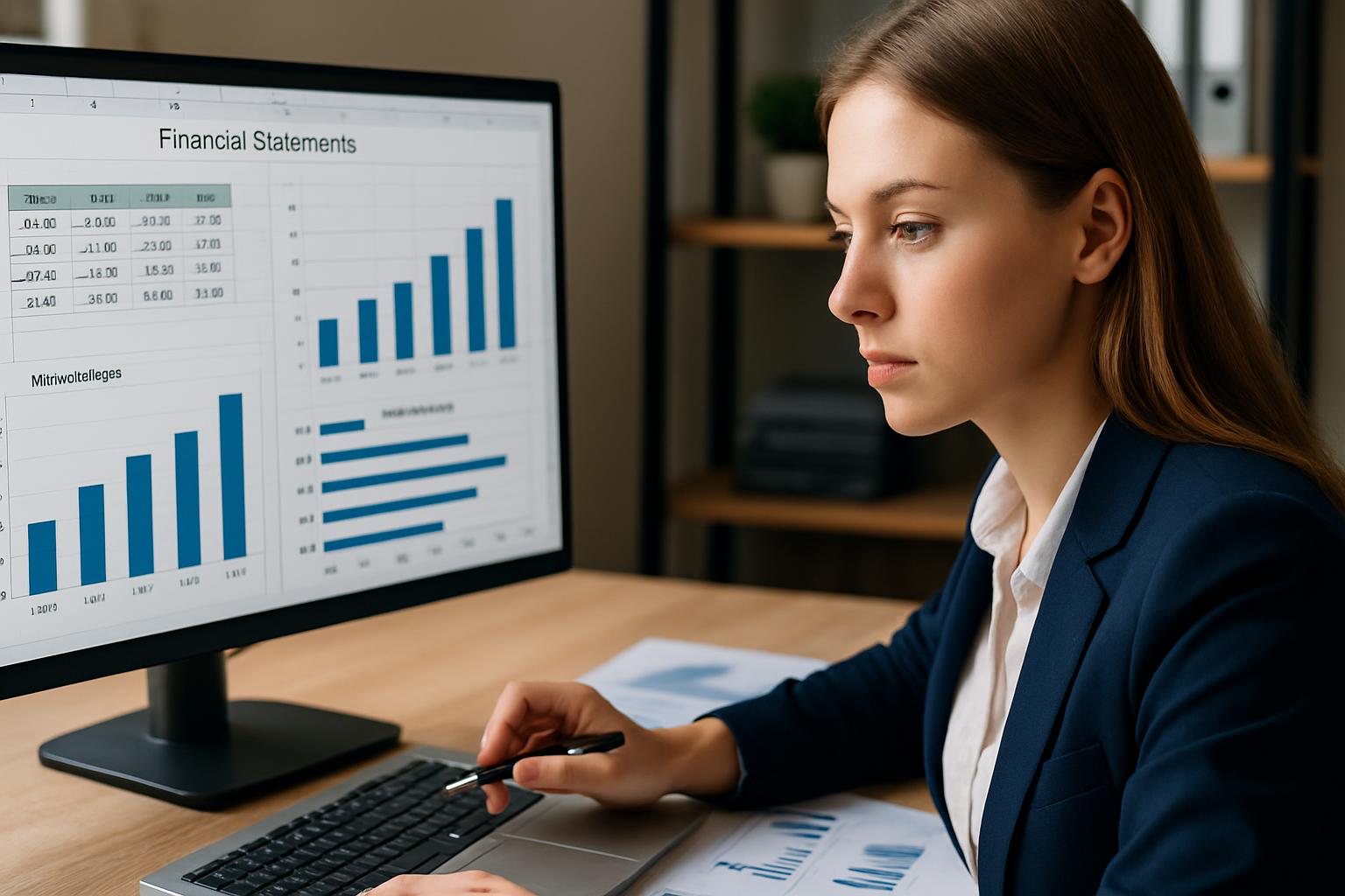 Excel dla księgowych – analiza pionowa, pozioma i wskaźnikowa sprawozdań finansowych