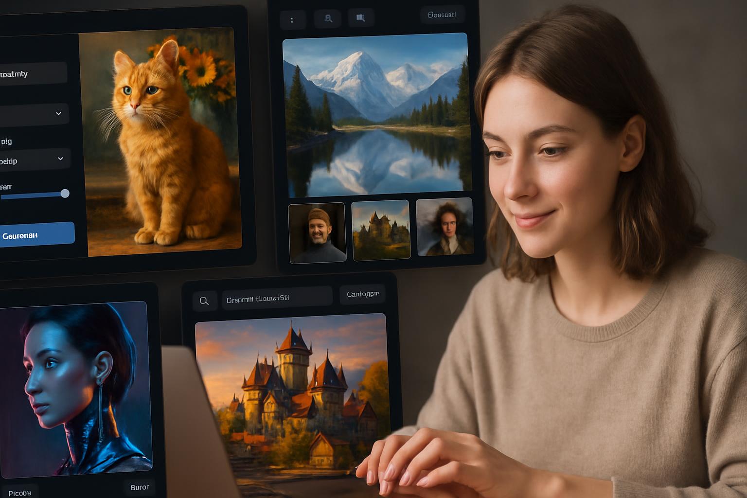 Narzędzia AI do tworzenia grafik – porównanie i recenzje dla marketerów