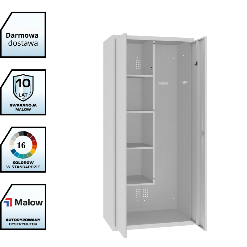 MSAU 82 – duża szafa gospodarcza do pomieszczeń technicznych